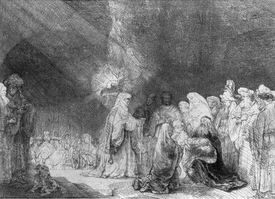 Presentation in the Temple by Rembrandt van Rijn